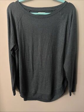 Maurices Green Ribbed Crew Neck Top